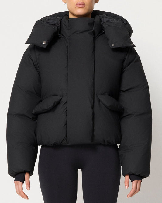 Chaqueta acolchada extragrande Lea